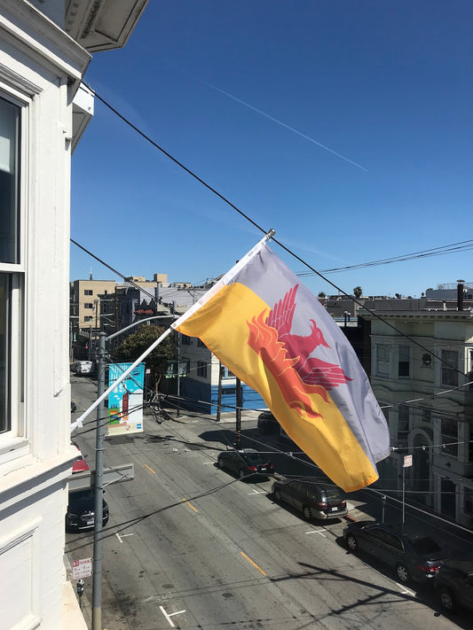 Large, small and mini flags arriving this week!
