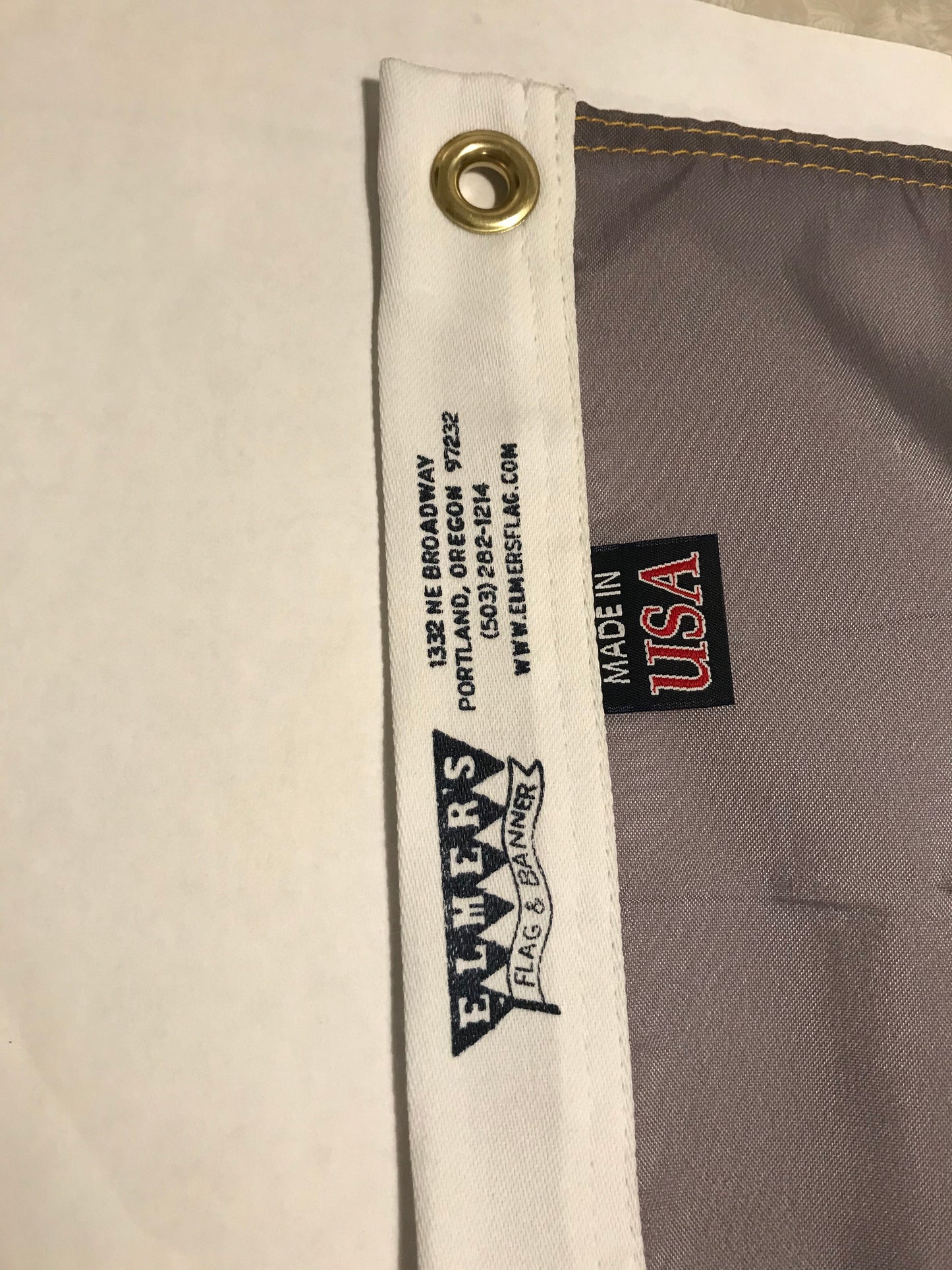 Large - 3'x5' San Francisco Fog & Gold Flag